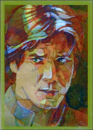 Star Wars Galaxy: Series 7 (Foil Subset) card 12-C Han Solo - Gold Foil