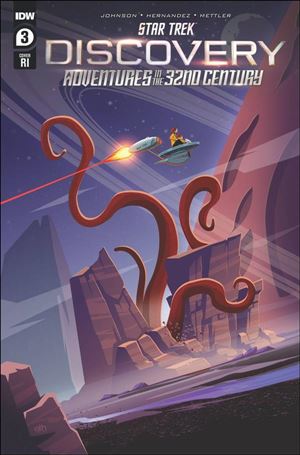 Star Trek: Discovery - Adventures in the 32nd Century issue 3-B Aaron Harvey 1:10 Cover