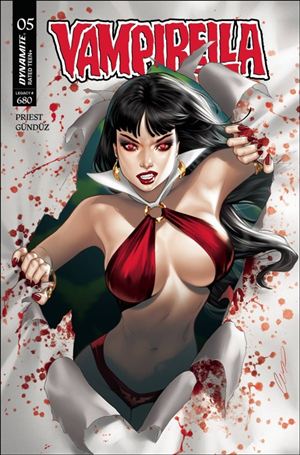 Vampirella (2025) issue 5-D Elias Chatzoudis Cover
