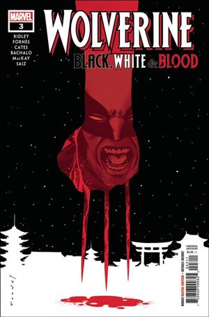 Wolverine: Black, White & Blood issue 3 Jorge Fornes Cover