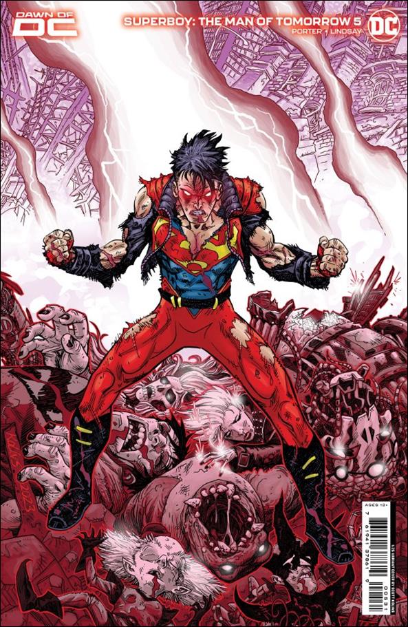 Superboy: The Man of Tomorrow issue 5-D Scott Kolins 1:25 Cardstock Cover