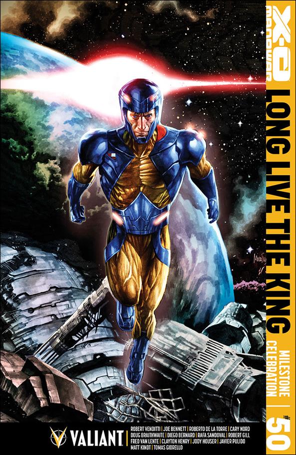 X-O Manowar (2012)  issue 50-EA Unbagged Mico Suayan Cover
