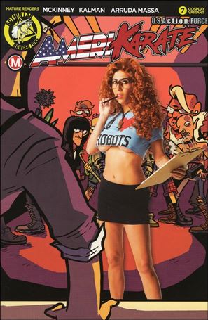 Amerikarate issue 7-D April O'Neil Photo Cover