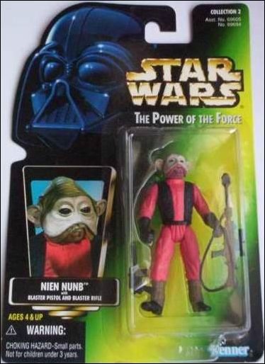 Star Wars: The Power of the Force 2 3 3/4" Basic Action Figures figure 52 Nien Nunb