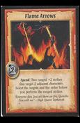 Warlord: Saga of the Storm card 177 Flame Arrows