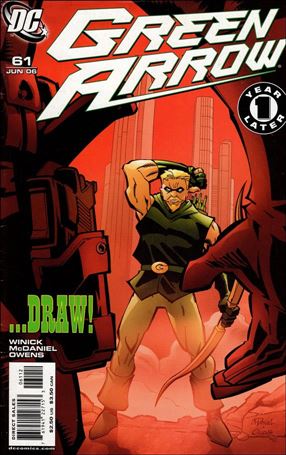 Green Arrow (2001) issue 61-B Red Cover (2nd Printing)