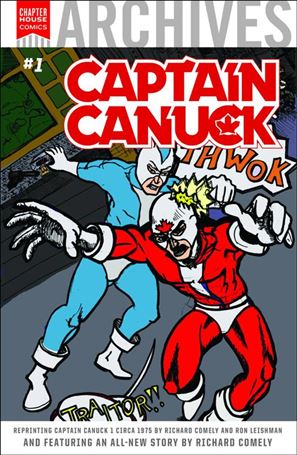 Chapterhouse Archives: Captain Canuck issue 1-B Rachael Wells Cover