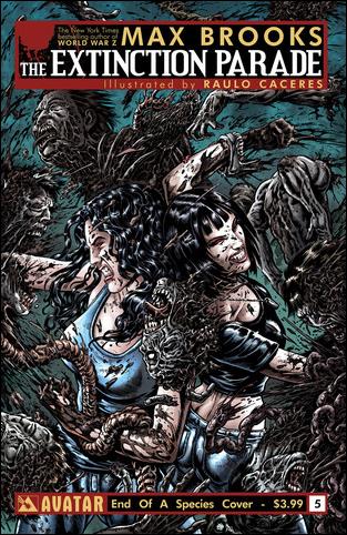 Extinction Parade issue 5-C End of a Species Cover