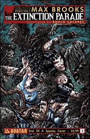 Extinction Parade issue 5-C End of a Species Cover