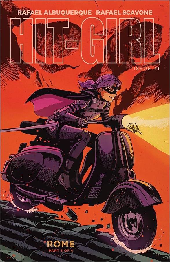 Hit-Girl (2018) issue 11-C Francesco Francavilla Cover