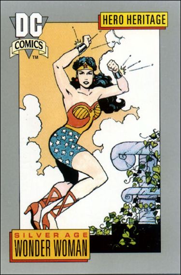 DC Cosmic Cards (Base Set) card 20 Silver Age Wonder Woman