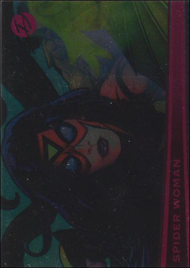 Marvel Dangerous Divas (Parallel Foil Base Set) card 22 Spider Woman