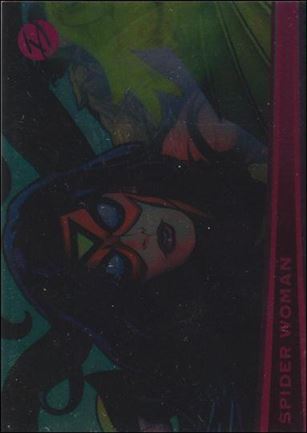 Marvel Dangerous Divas (Parallel Foil Base Set) card 22 Spider Woman