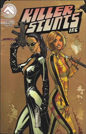 Killer Stunts issue 4-B Mike S. Miller Cover