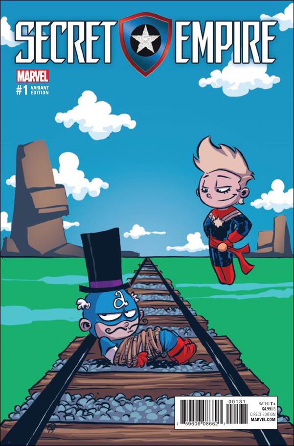 Secret Empire issue 1-D Skottie Young Baby Cover