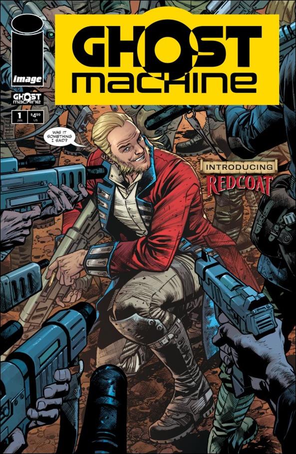 Ghost Machine issue 1-D Bryan Hitch Cover
