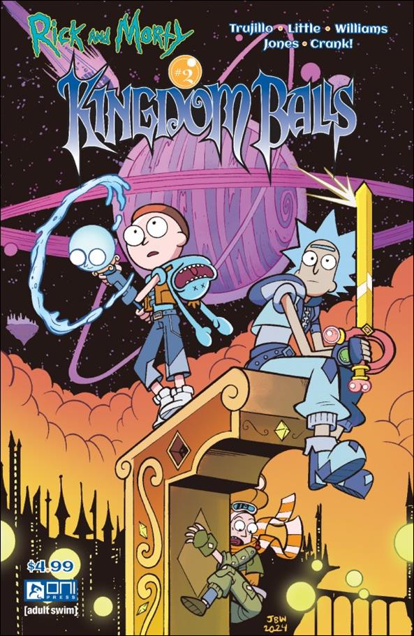 Rick and Morty: Kingdom Balls issue 2 Jarrett Williams Cover