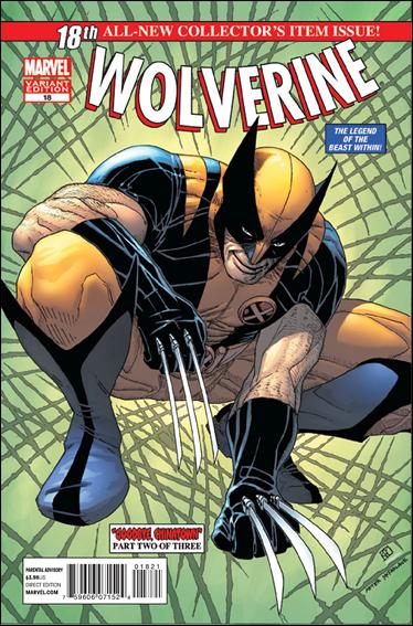 Wolverine (2010) issue 18-B Khoi Pham 1:50 "Marvel 50th Anniversary" Cover