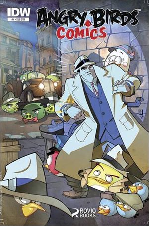 Angry Birds Comics (2014) issue 4-B David Baldeon Subscription Cover
