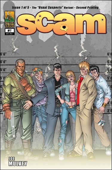Scam issue 1-K Usual Suspects Cover (2nd Printing)