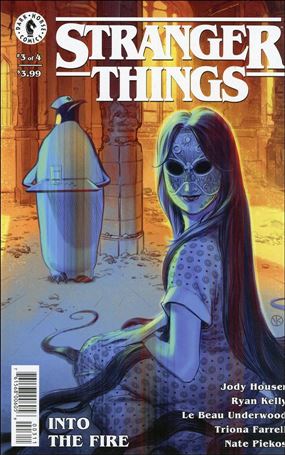 Stranger Things: Into the Fire issue 3 Viktor Kalvachev Cover