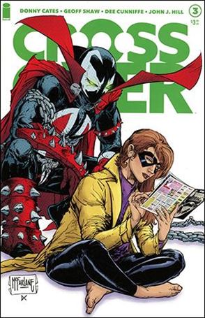 Crossover (2020) issue 3-H Todd McFarlane Shadowhawk Secret Cover Cover