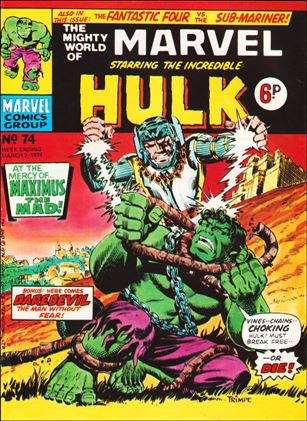 Mighty World of Marvel (UK) (1972) issue 74
