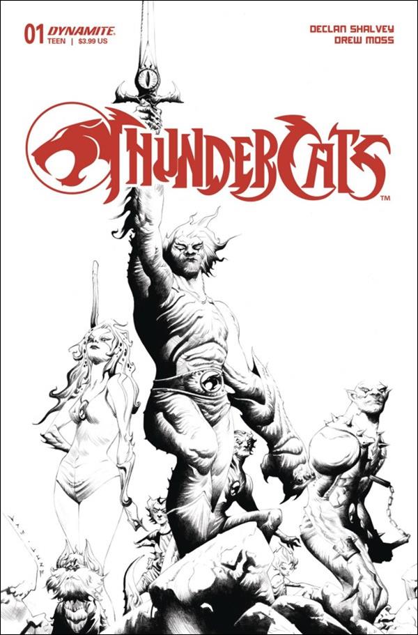 Thundercats (2024) issue 1-T Jae Lee & June Chung Line Art 1:25 Cover