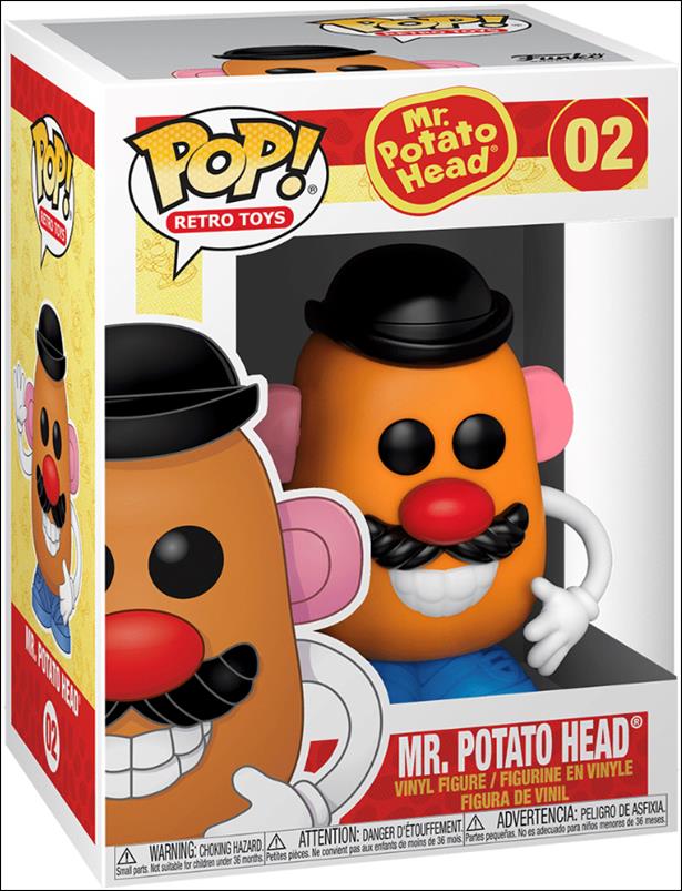 POP! Retro Toys figure '2' Mr. Potato Head