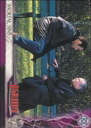 Complete Highlander (Base Set) card 67 Mortal Sins