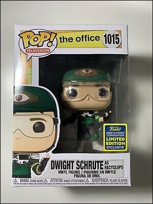 POP! Television figure 1015 Dwight Schrute as Recyclops