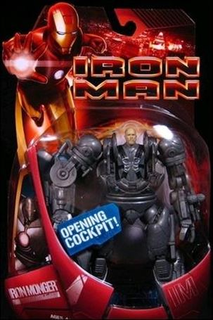 Iron Man (Movie) figure 8 Iron Monger (Openeing Cockpit)