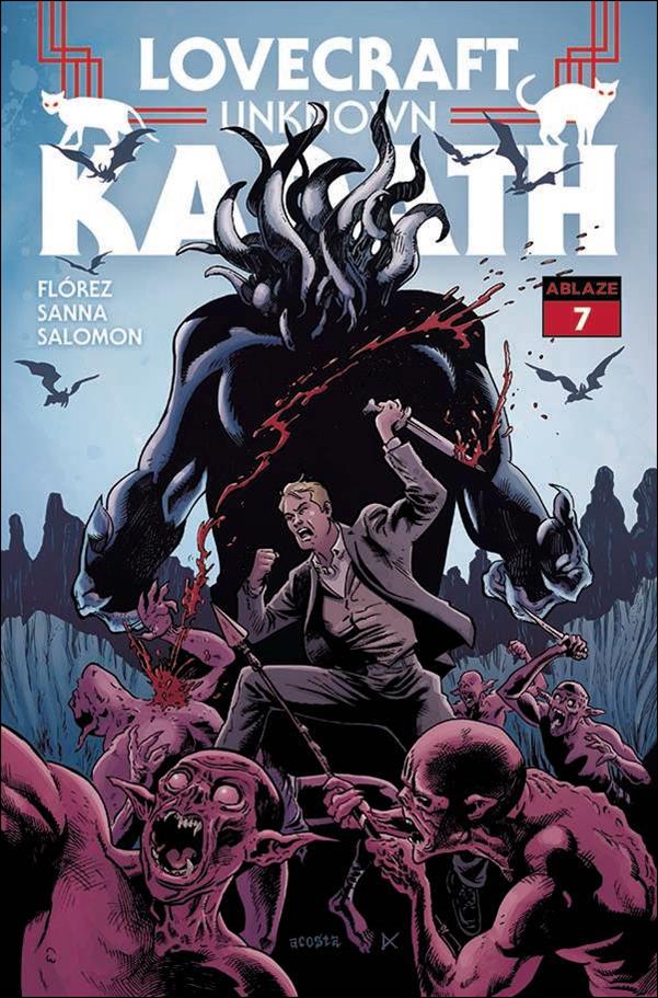 Lovecraft: Unknown Kadath issue 7-B Dave Acosta Cover