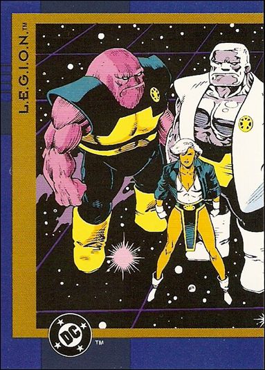 DC Cosmic Teams (Base Set) card 16 L.E.G.I.O.N.: Card 1