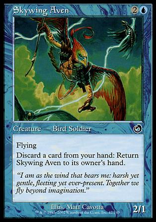 Magic the Gathering: Torment (Base Set) card 47 Skywing Aven
