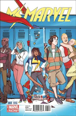 Ms. Marvel (2014)  issue 3-B Annie Wu 1:25 Cover