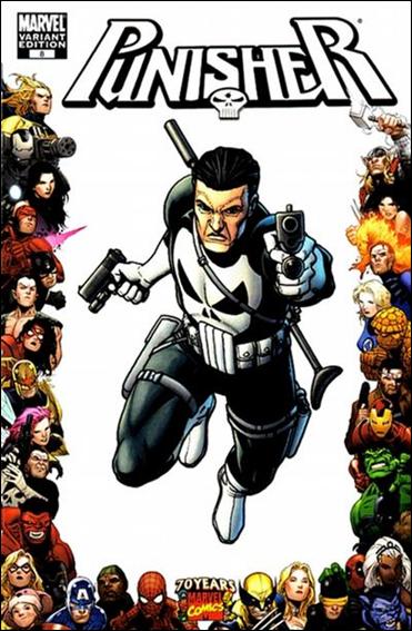 Punisher (2009) issue 8-B Steve Dillon 1:10 70th Frame Cover