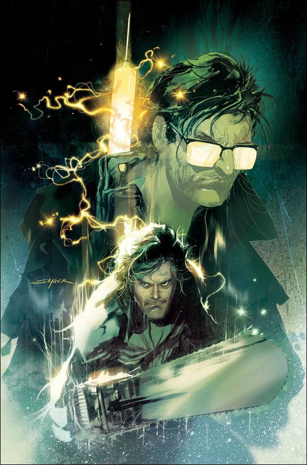 Army of Darkness vs Reanimator: Necronomicon Rising issue 1-O Stuart Sayger 1:50 Virgin Cover