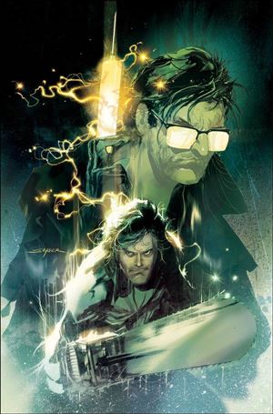 Army of Darkness vs Reanimator: Necronomicon Rising issue 1-O Stuart Sayger 1:50 Virgin Cover