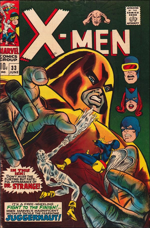X-Men (1963) issue 33-B UK Price Cover