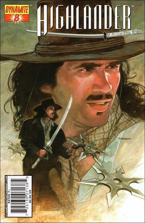 Highlander issue 8-B Dave Dorman Cover