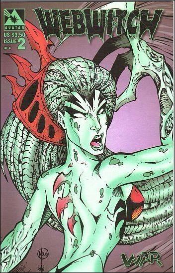 Webwitch: War issue 2 Standard Cover