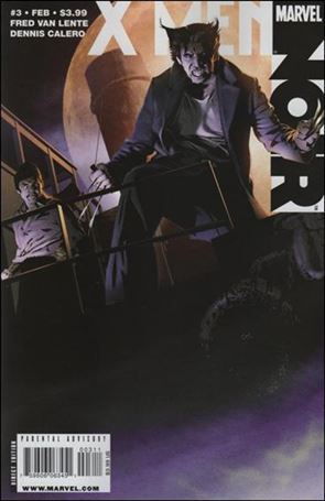 X-Men Noir issue 3 Color Cover