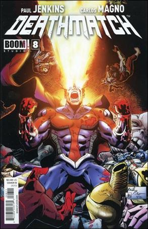 Deathmatch issue 8-B Reilly Brown Cover