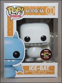 Pop! Uglydoll figure 1-C Ice-Bat (White 2012 SDCC)