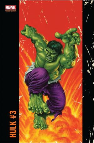 Hulk (2017) issue 3-B Joe Jusko Corner Box Cover