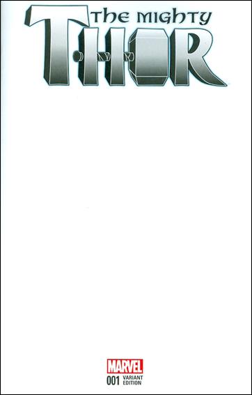 Mighty Thor (2016) issue 1-G Blank/Sketch Cover