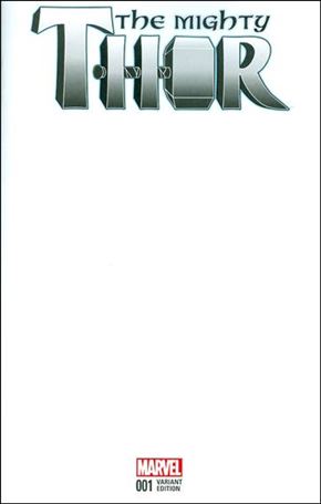 Mighty Thor (2016) issue 1-G Blank/Sketch Cover