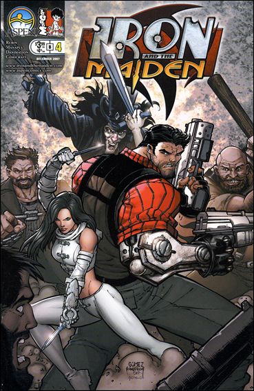 Iron and the Maiden issue 4-B Joel Gomez Cover