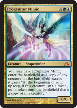 Magic the Gathering: Dragon's Maze (Base Set) card 92 Progenitor Mimic